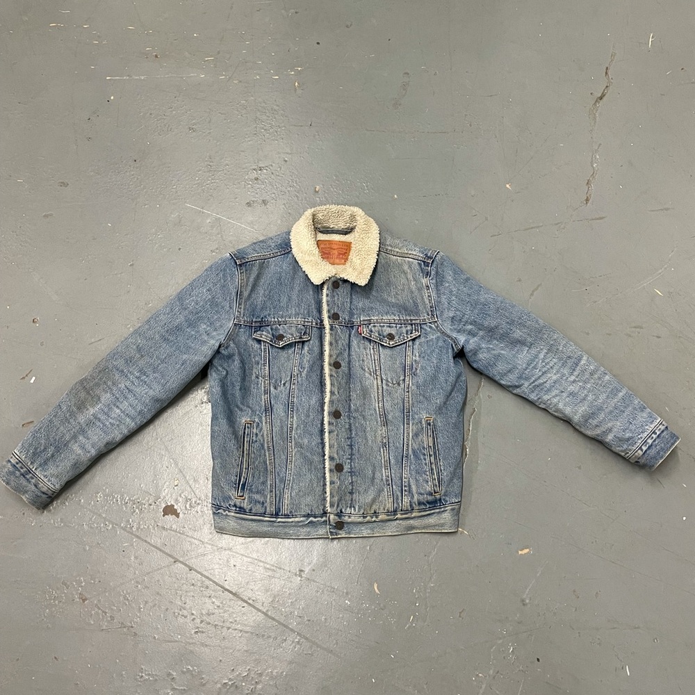Levi’s Sherpa-Lined Denim Jacket